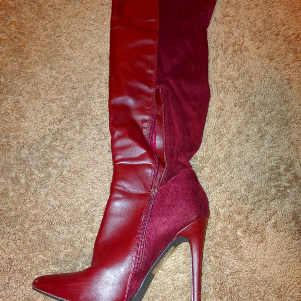 Thigh high boots